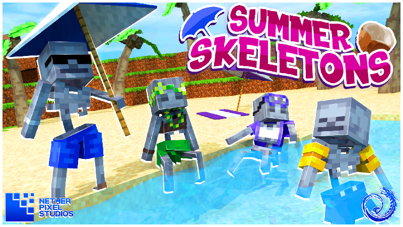 Summer Skeletons Art